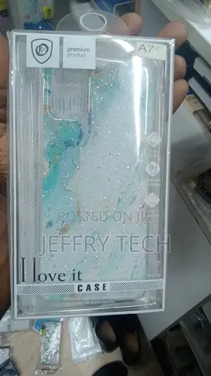 Samsung A71 Case Clear, Sparkly Shockproof Protective Soft T