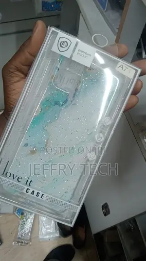 Samsung A71 Case Clear, Sparkly Shockproof Protective Soft T