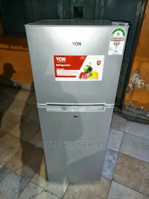 Von 138l Two Door Fridge,Pay on Delivery