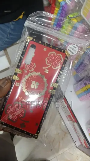 Samsung Galaxy A50 Cover - Square Bling Diamond Glitter Soft