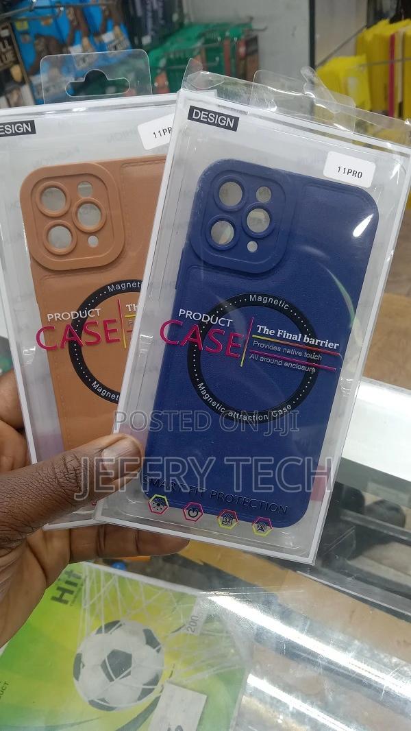 Magsafe Hybrid Leather Magnetic Case for iPhone 11 Pro - main view