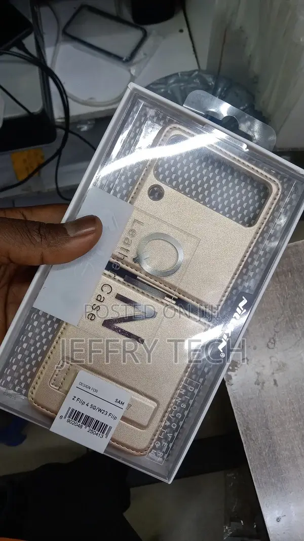 Samsung Galaxy Z Flip 4 5G Case NILLKIN Qin Leather Folding