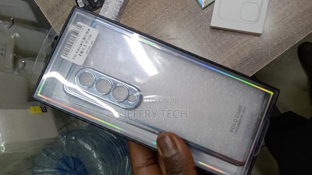 Samsung Galaxy Z Fold 4 Full Electroplating Frame Transparen - thumbnail 2