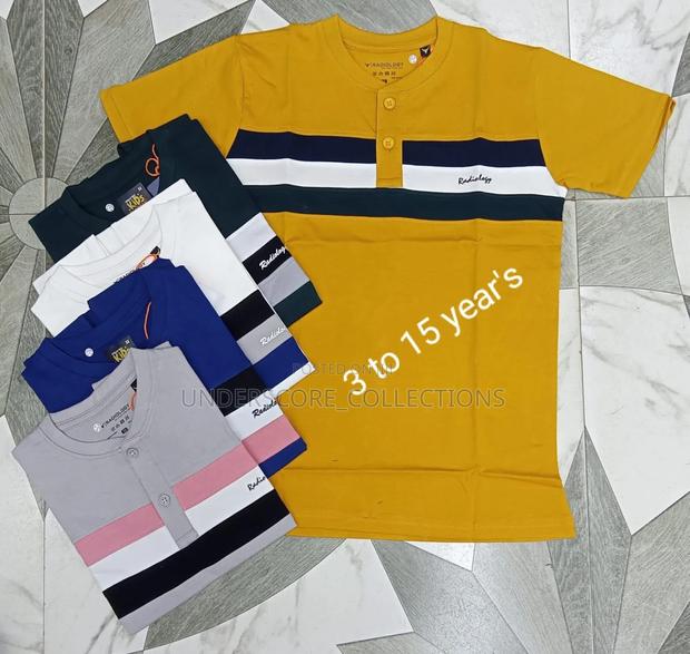 High-End Kids Heavy Cotton Tshirts - thumbnail 4
