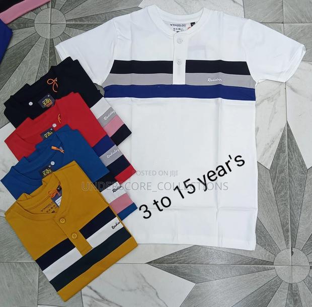 High-End Kids Heavy Cotton Tshirts - thumbnail 8