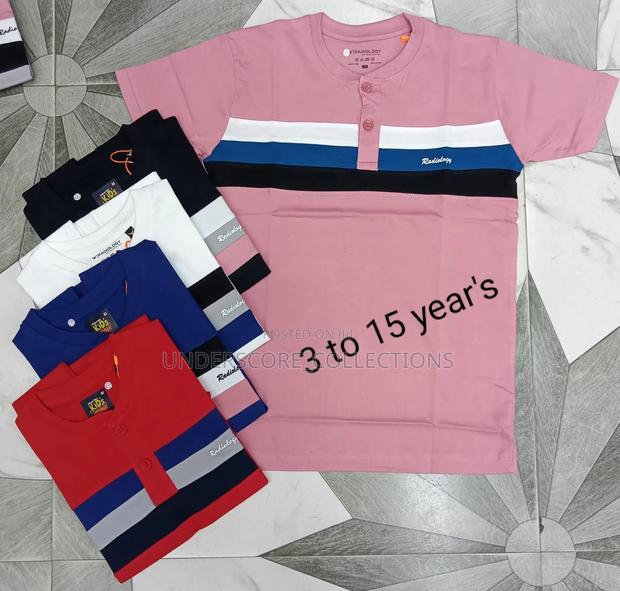 High-End Kids Heavy Cotton Tshirts - thumbnail 6