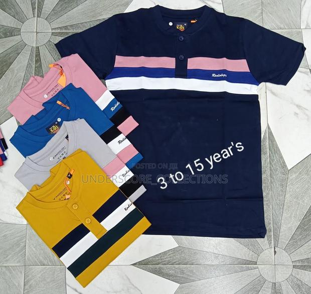 High-End Kids Heavy Cotton Tshirts - thumbnail 7