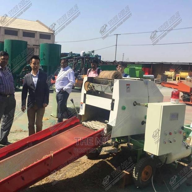 Grass Hay Round Baler Straw Baler Machine - main view