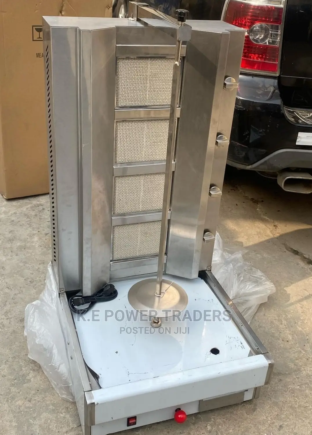 4 Burner Vertical Broiler / Shawarma Machine