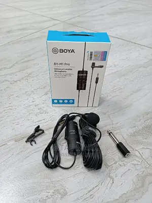 BOYA BY-M1-PRO Universal Omnidirectional Lavalier Microphone