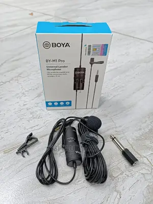BOYA BY-M1-PRO Universal Omnidirectional Lavalier Microphone