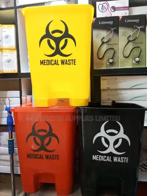 Medical Waste Bins ( Red, Black Yellow)
