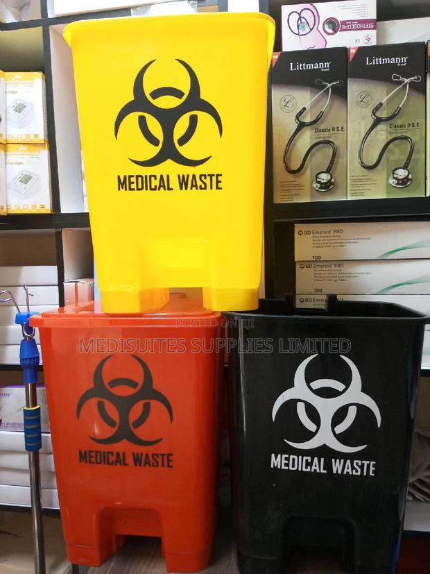 Medical Waste Bins ( Red, Black Yellow)