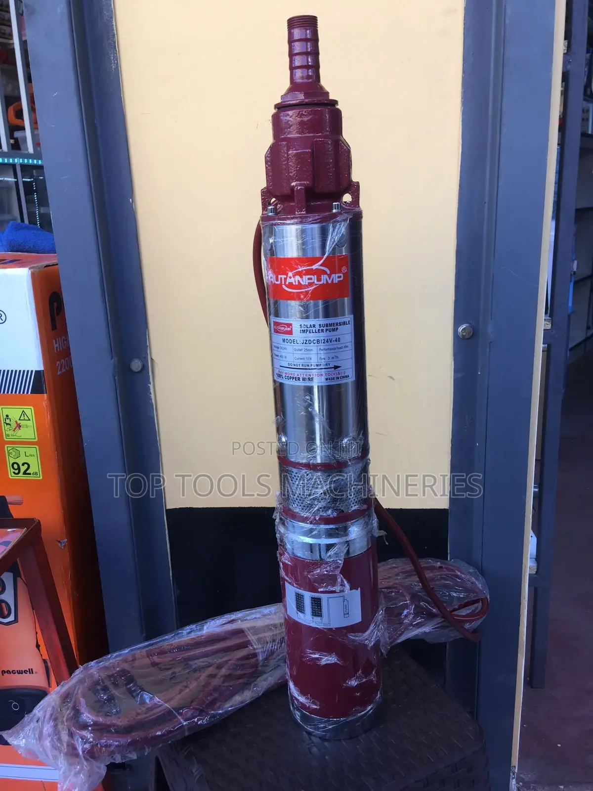 Rutan Solar Submersible Impeller Pump 50m 400w