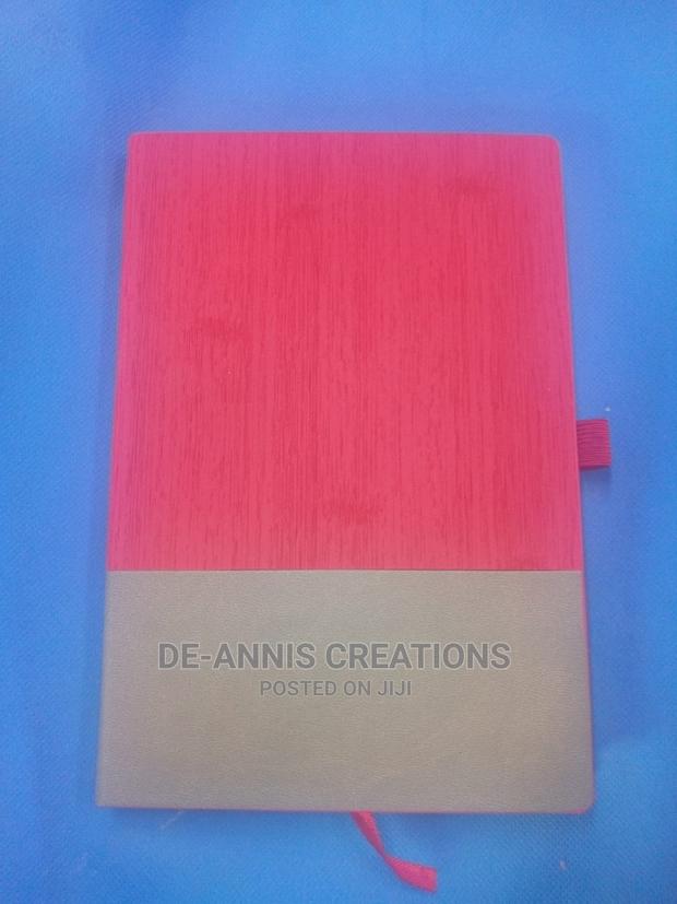Red-Gray A5 Notebooks - main view