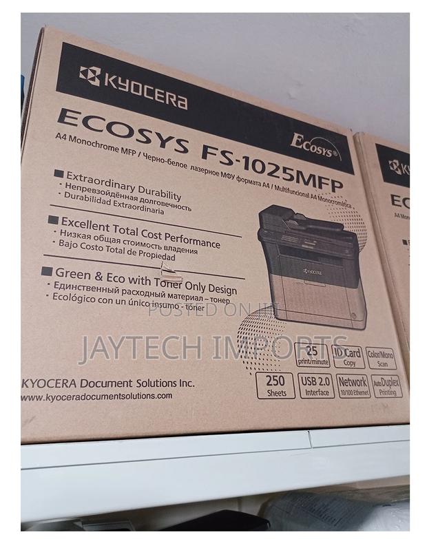 Accountable Kyocera Ecosys Fs 1025 Mfp