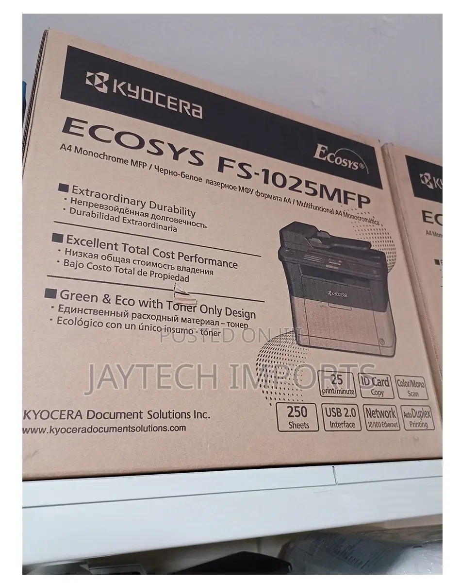 Accountable Kyocera Ecosys Fs 1025 Mfp