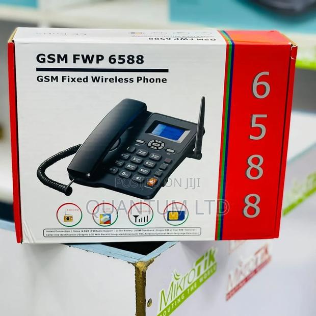 GSM Fixed Wireless Phone ETS-6588. Dual Line