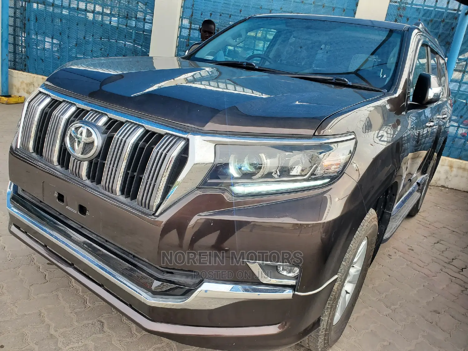 Toyota Land Cruiser Prado 2018 Brown