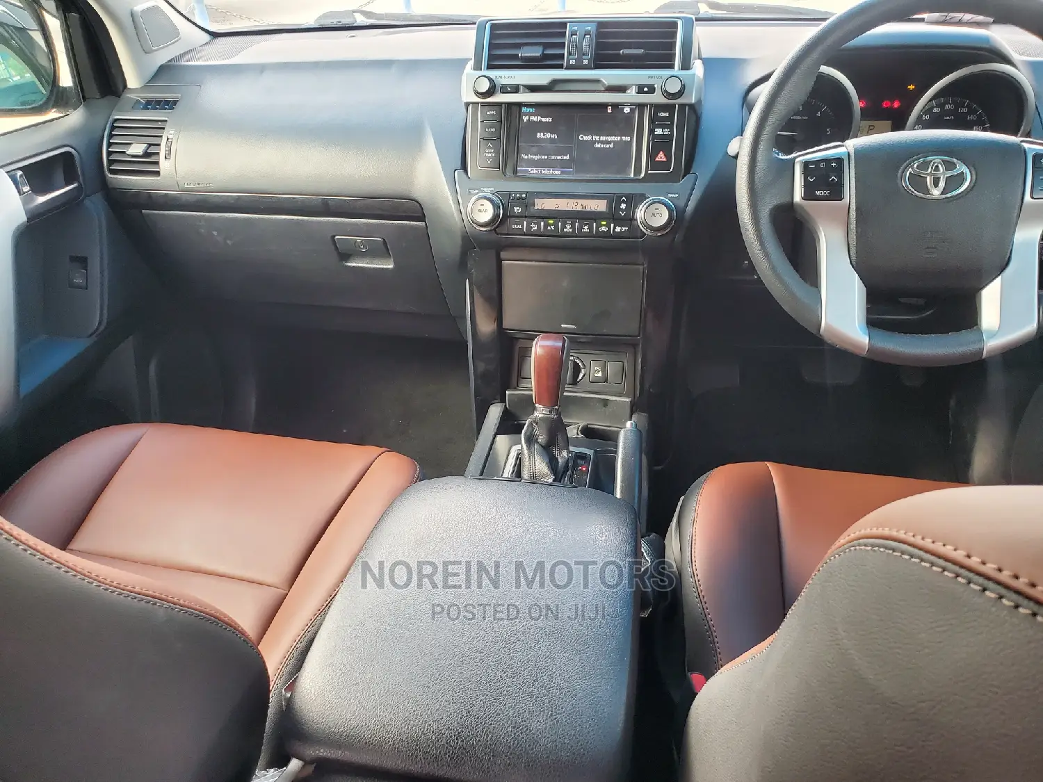 Toyota Land Cruiser Prado 2018 Brown