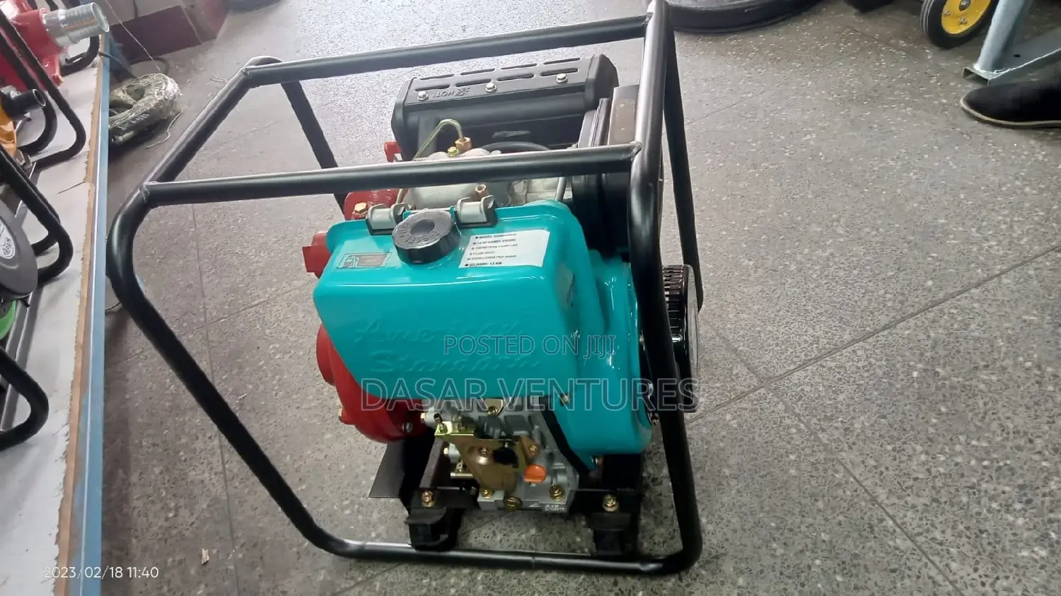 Rhino Diesel Water Pump 16hp