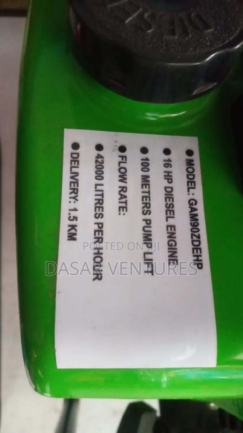 Diesel High Pressure Water Pump 14hp