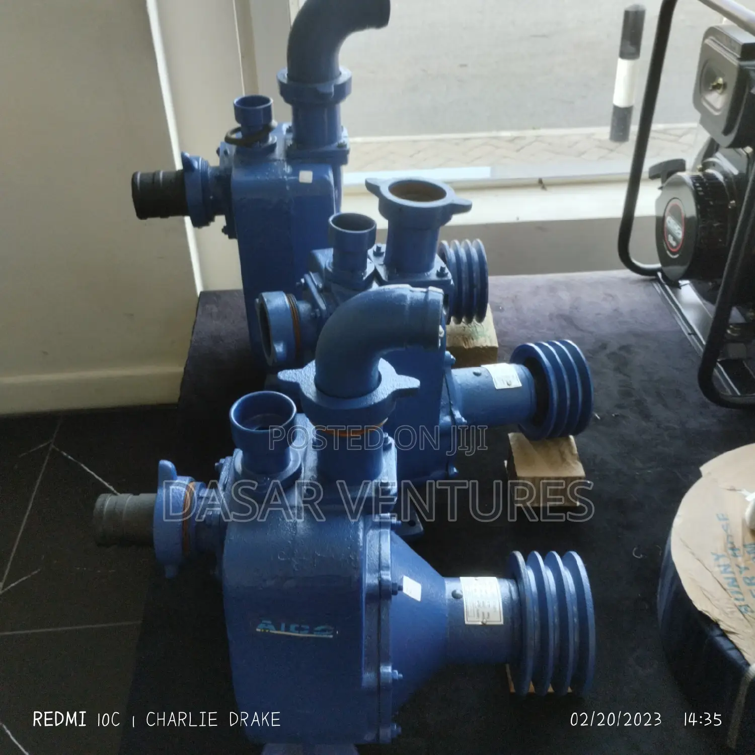 Betl Driven Bare Pump