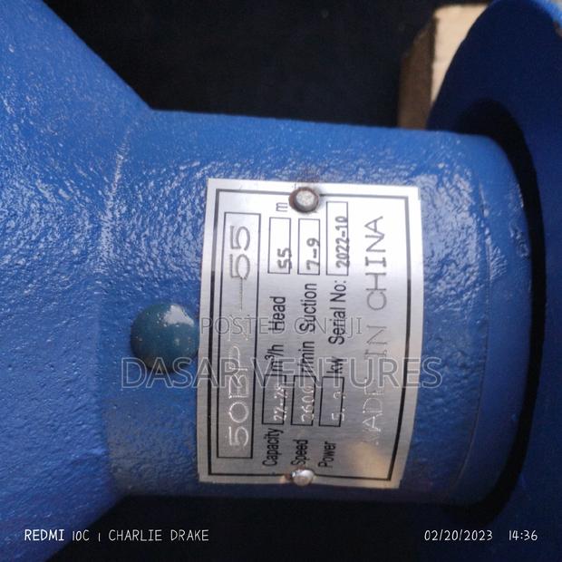 Bare Pump Machine 2" 55m Head - thumbnail 3