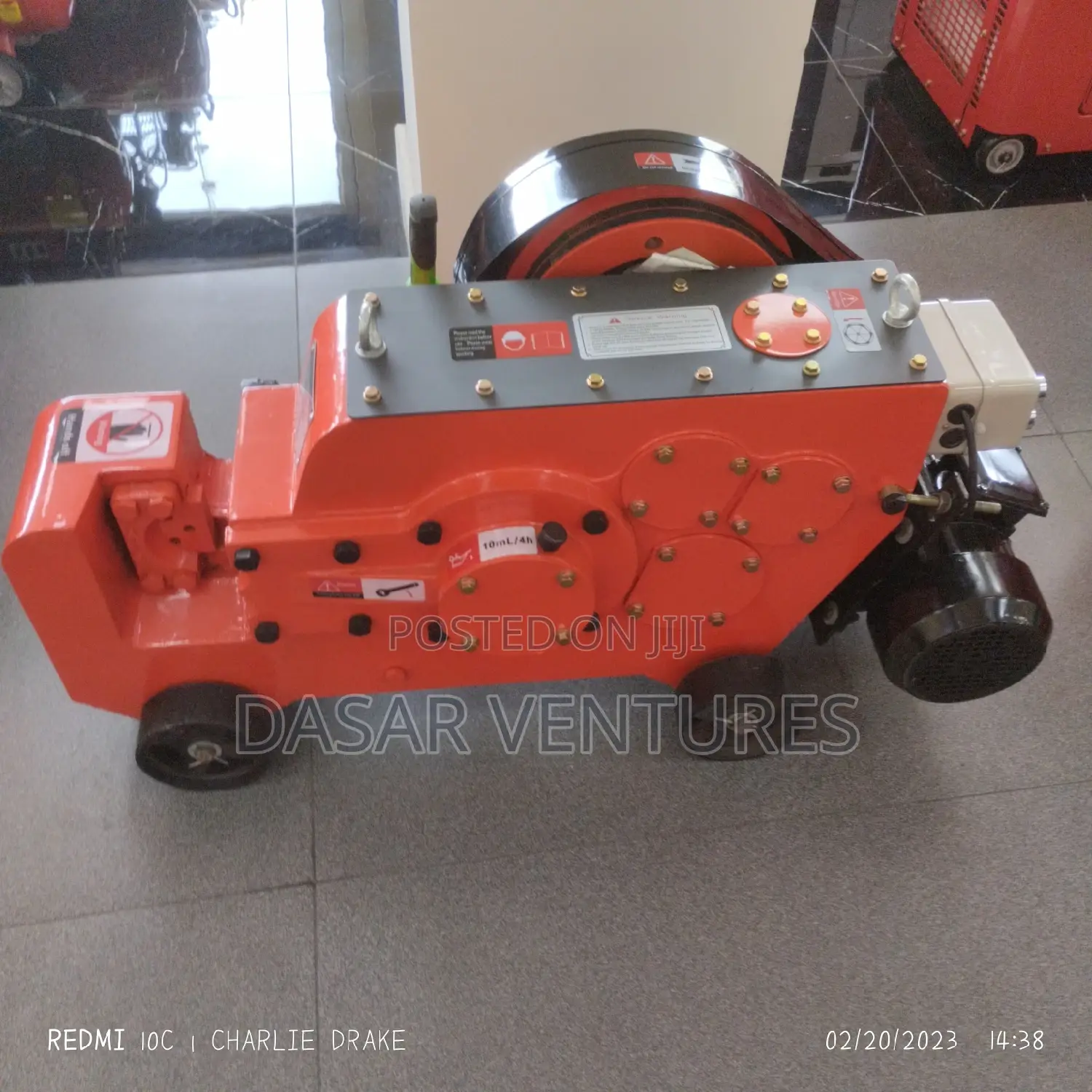 Electric Bar Cutter Machine