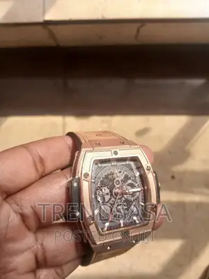 Hublot Spirit of Big Bang King Gold Brown Leather Straps