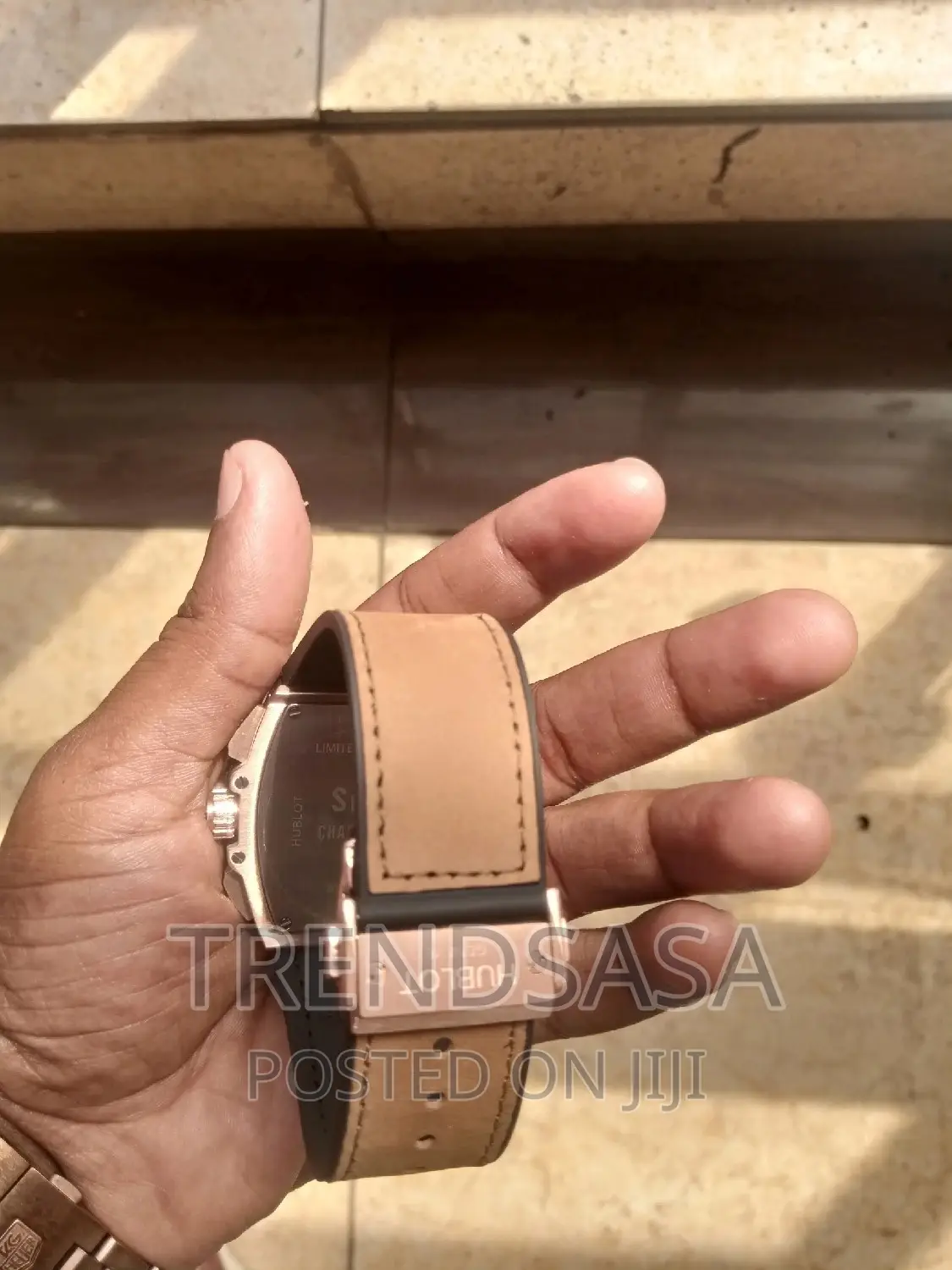 Hublot Spirit of Big Bang King Gold Brown Leather Straps