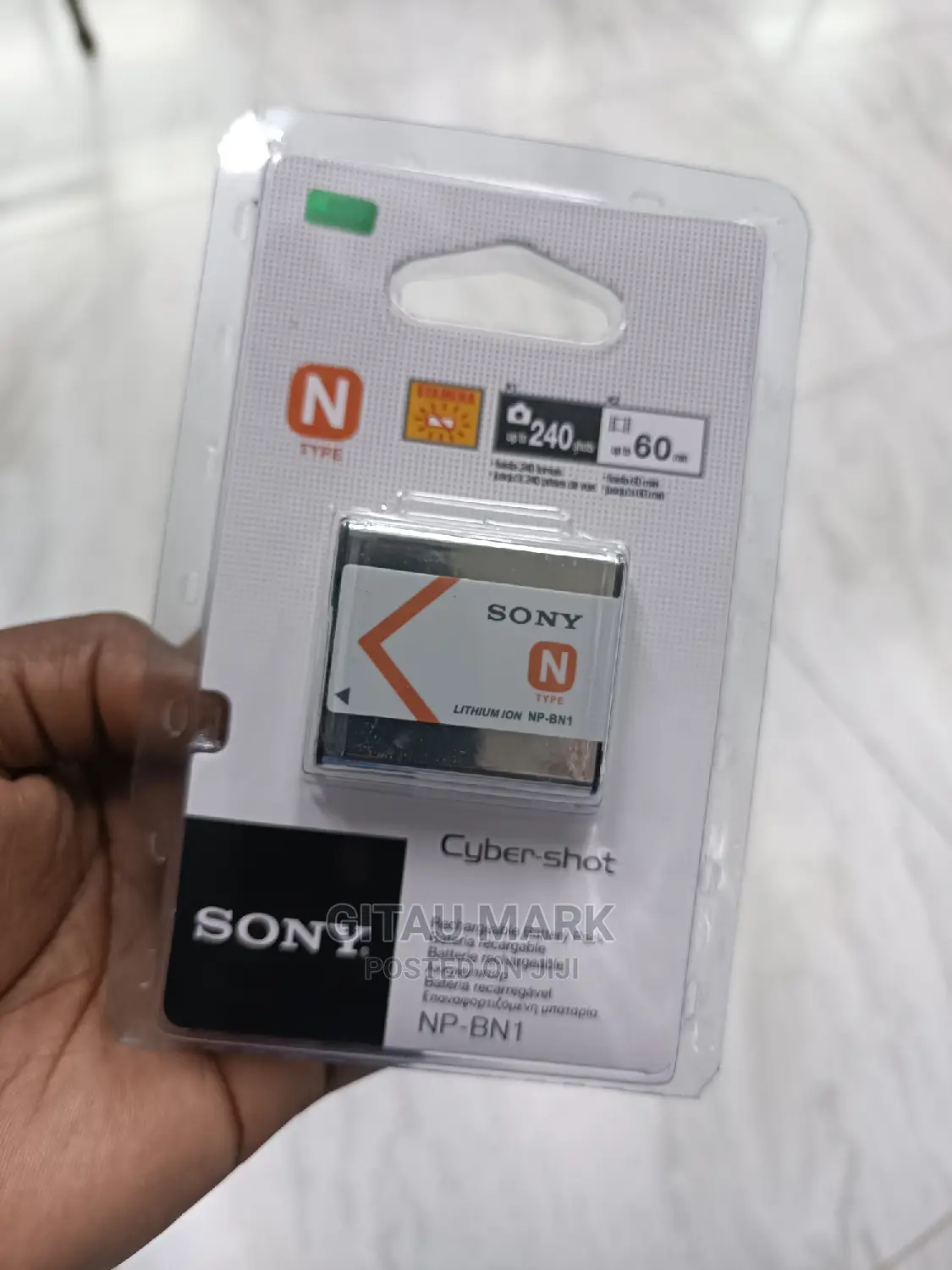 Sony Np BN1 Battery