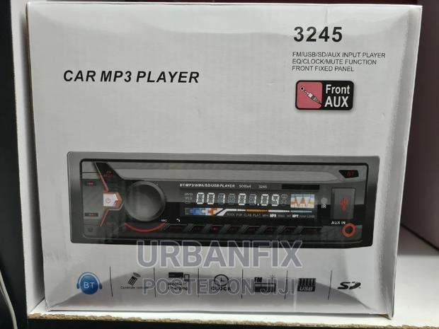 Bluetooth Car Mp3 Player With Removable Face - main view