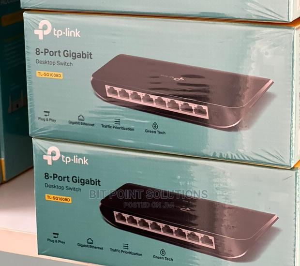 Tplink 8port Gigabit Switch (Tl-Sg1008d) - main view