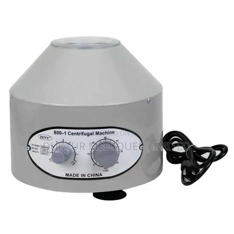 Electric Lab Centrifuge Machine Model 800d 6 Tubes
