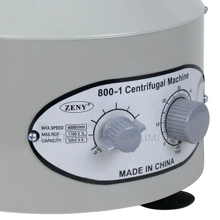 Electric Lab Centrifuge Machine Model 800d 6 Tubes