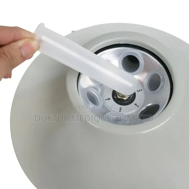 Electric Lab Centrifuge Machine Model 800d 6 Tubes