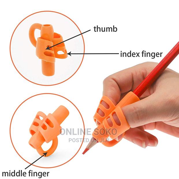 Kids Handwriting Tool Assistant Pencil Grip Set - 3 PCS - thumbnail 8