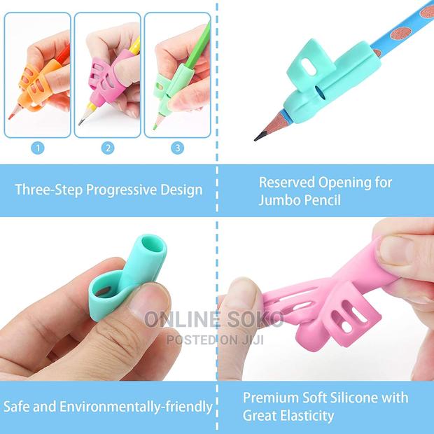 Kids Handwriting Tool Assistant Pencil Grip Set - 3 PCS - thumbnail 9