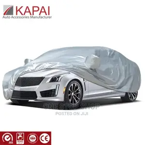 Saloon Car Full Body Car Cover With Mirror Caps+Zipper