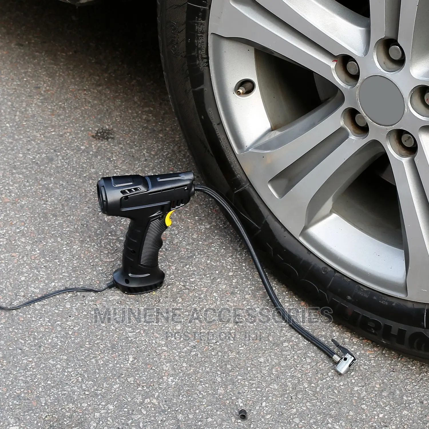 150PSI Digital Handheld Car Air Pump Tire Inflator Compresso