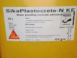 Sika Plascocrete, Concrete Admixture
