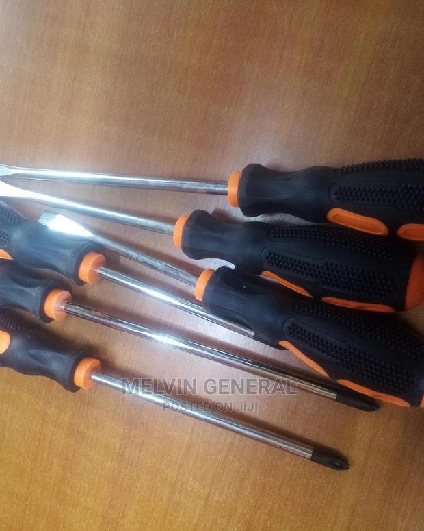 Screwdriver Set, Rubber Handle - main view