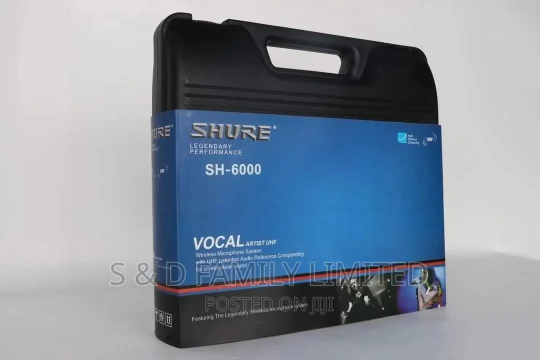Shure Sh-6000 Wireless Microphone
