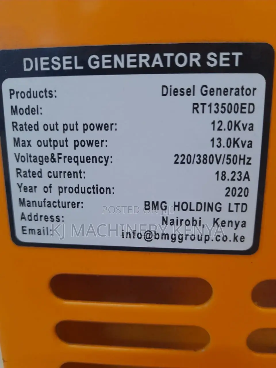 12/13kva Power Generator on OFFER! 