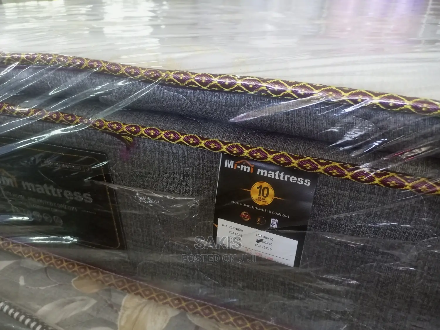 6 X 6 Pillow Top Spring Mattresses 10inch! 10yrs Warranty!