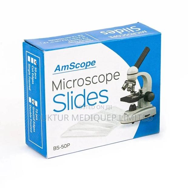Blank Microscope Slide Ground Edges Pre-Cleaned 50pcs - thumbnail 3