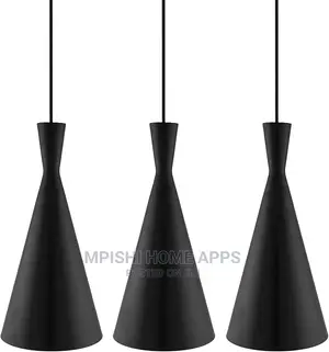 3pcs Linear Cone Shaped Pendant Lights