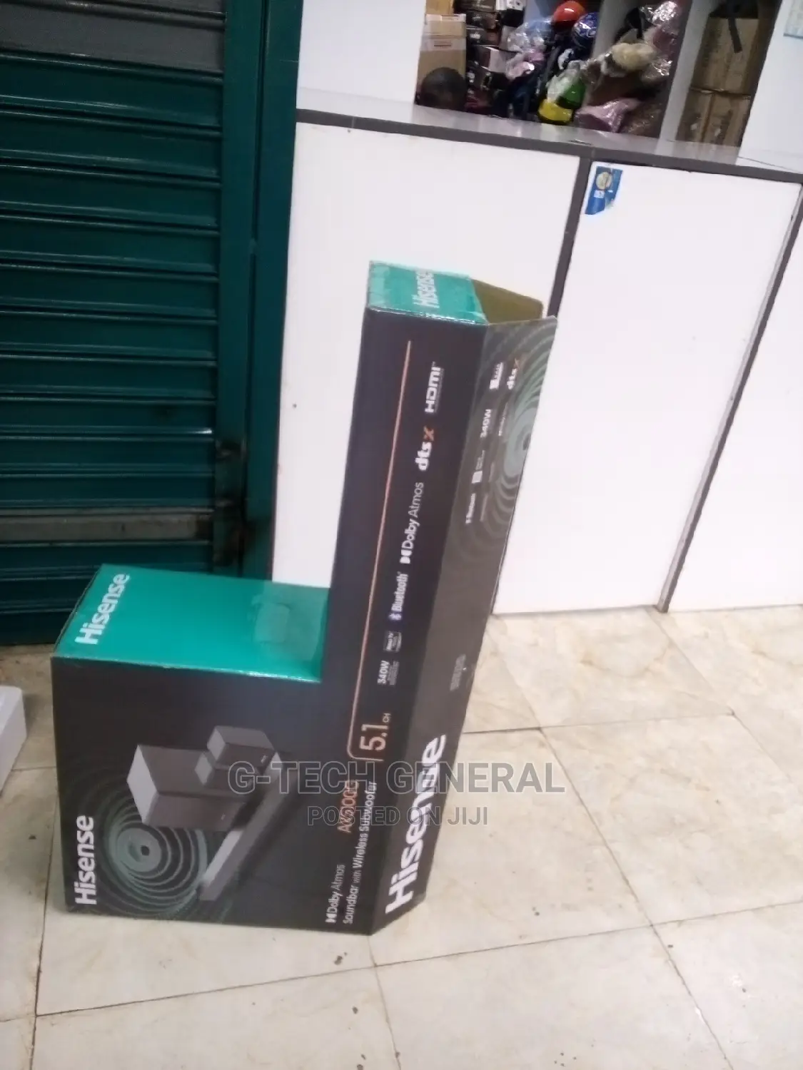 5.1ch Hisense 340w Soundbar.
