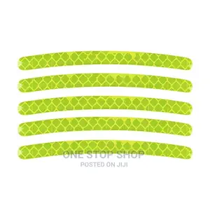 Luminous Reflective Tire Stickers for Cars or Motorbikes